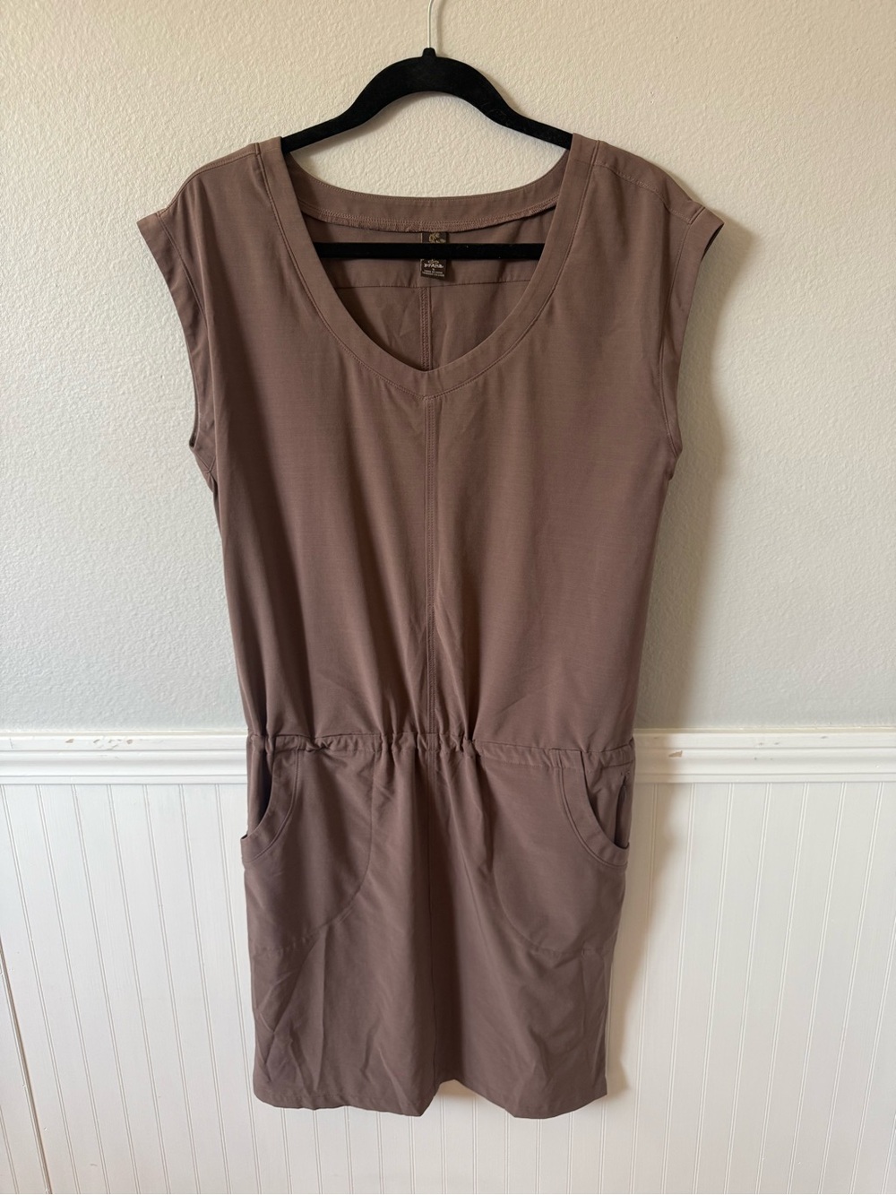 prAna Norma Stretch Woven Blouson Travel & Active Dress